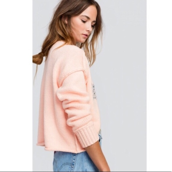 LAST DAY TO PURCHASE NWTs Wildfox “Peachy” Sweater - Picture 7 of 8